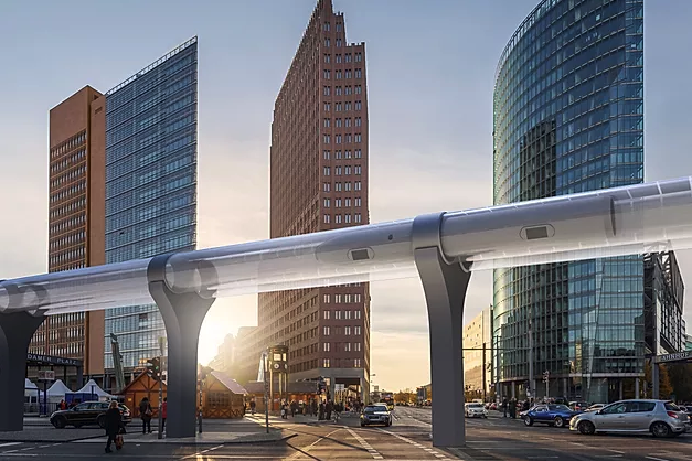 El hyperloop llegará en 2022 a Dubai