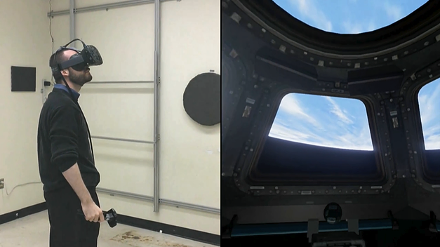 Astronaute entrena con Unreal Engine 4
