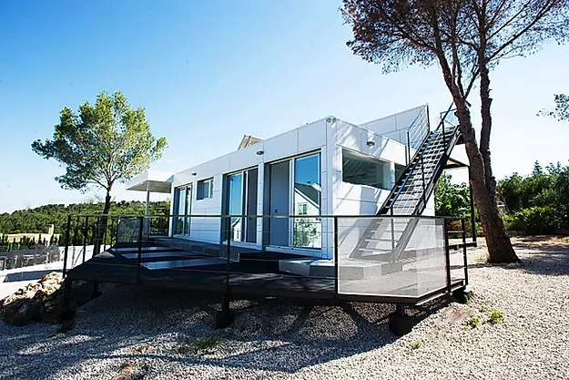 casa modular terminada
