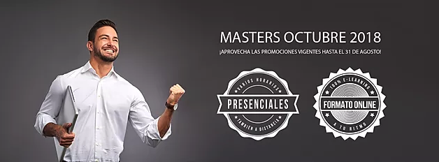 Másters octubre 2018