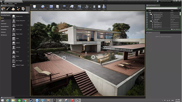 Render de Unreal