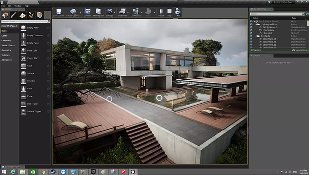 Visitas arquitectónicas virtuales